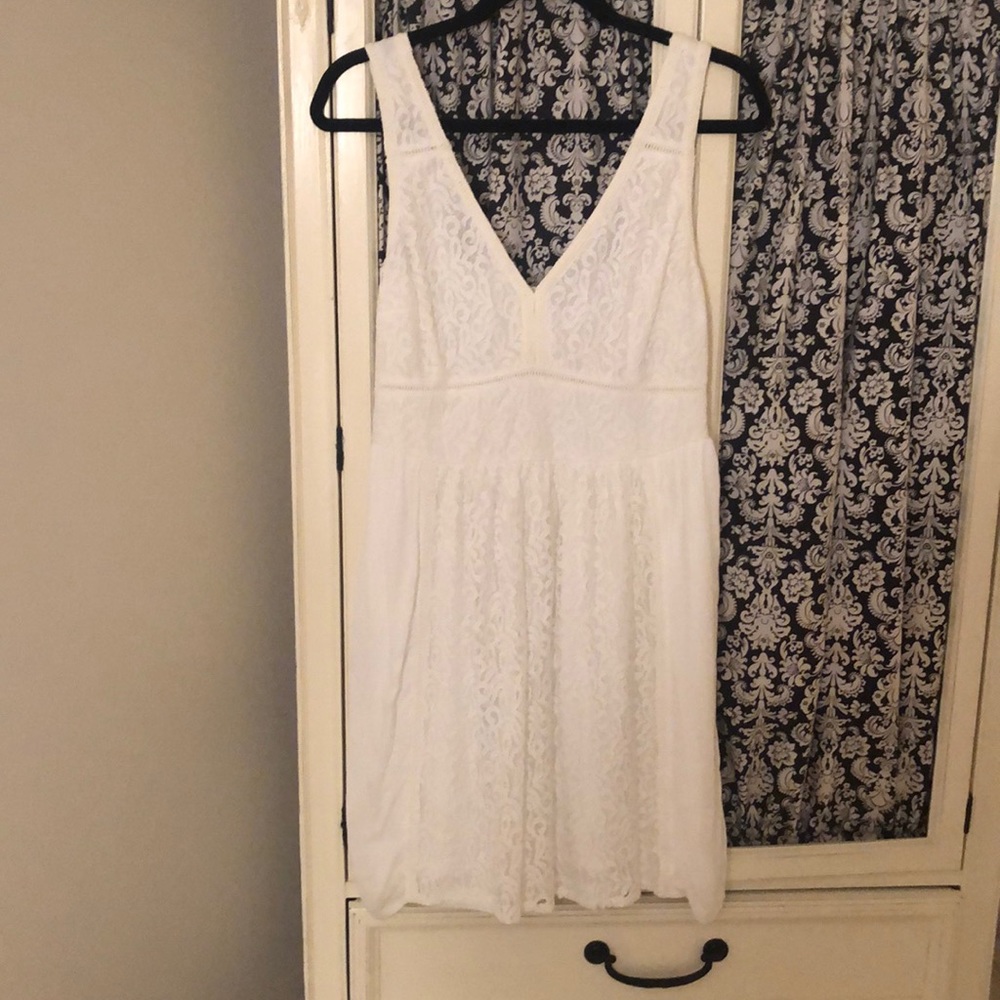 Ivory Lace Dress